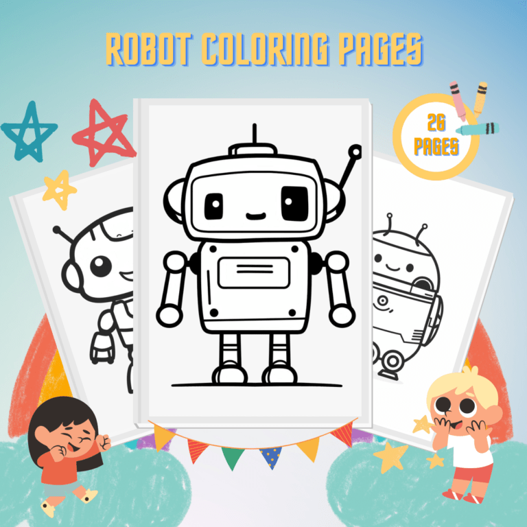 Dibujos De Robot Para Colorear Potencia Tus Crayones Sscoloring