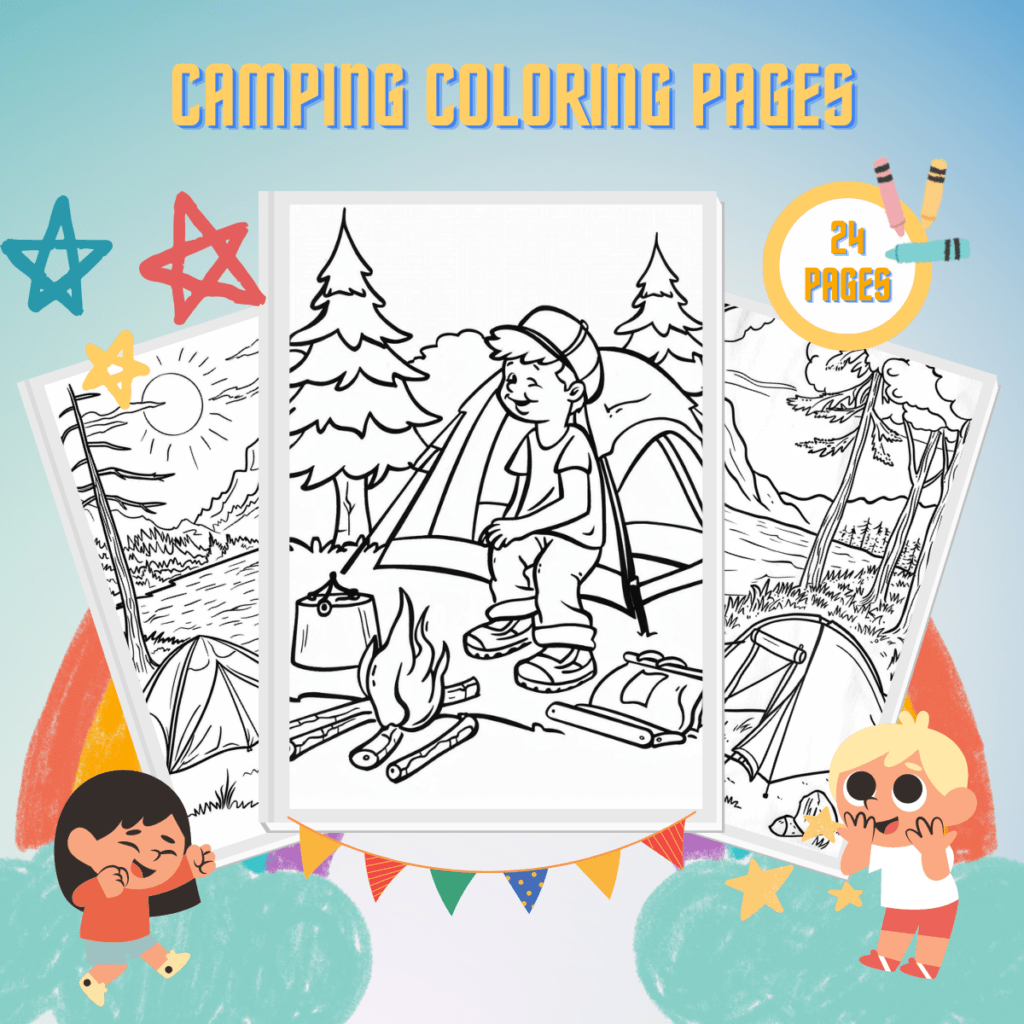 Dibujos De Camping Para Colorear Para Ni Os Sscoloring