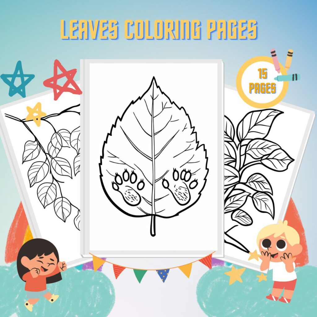 15 Dibujos De Hojas Para Colorear Libera Al Artista Que Llevas Dentro