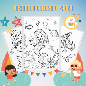 Mermaid Coloring Pages thumbnail