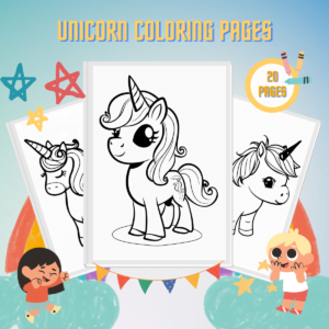 Unicorn Coloring Pages thumbnail