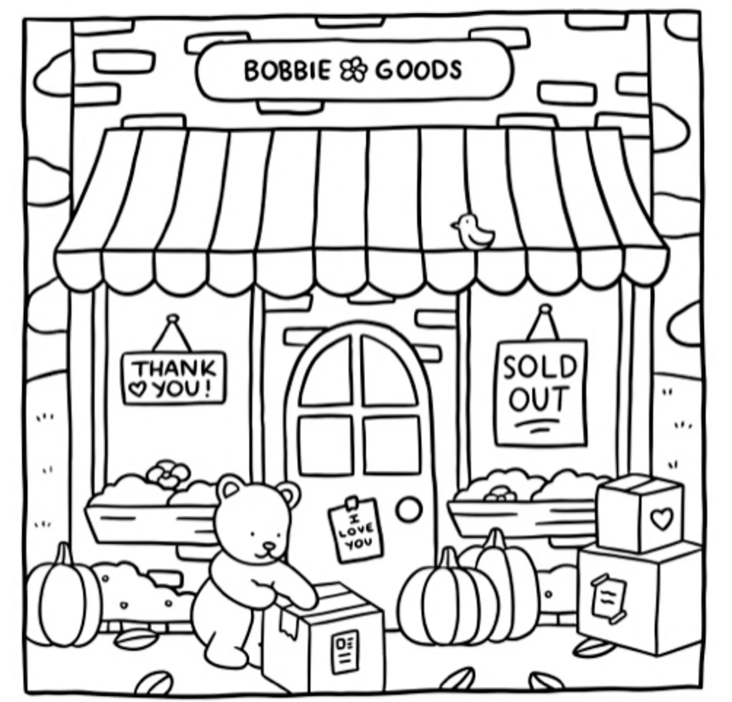 Bobbie Goods Coloring Pages 103