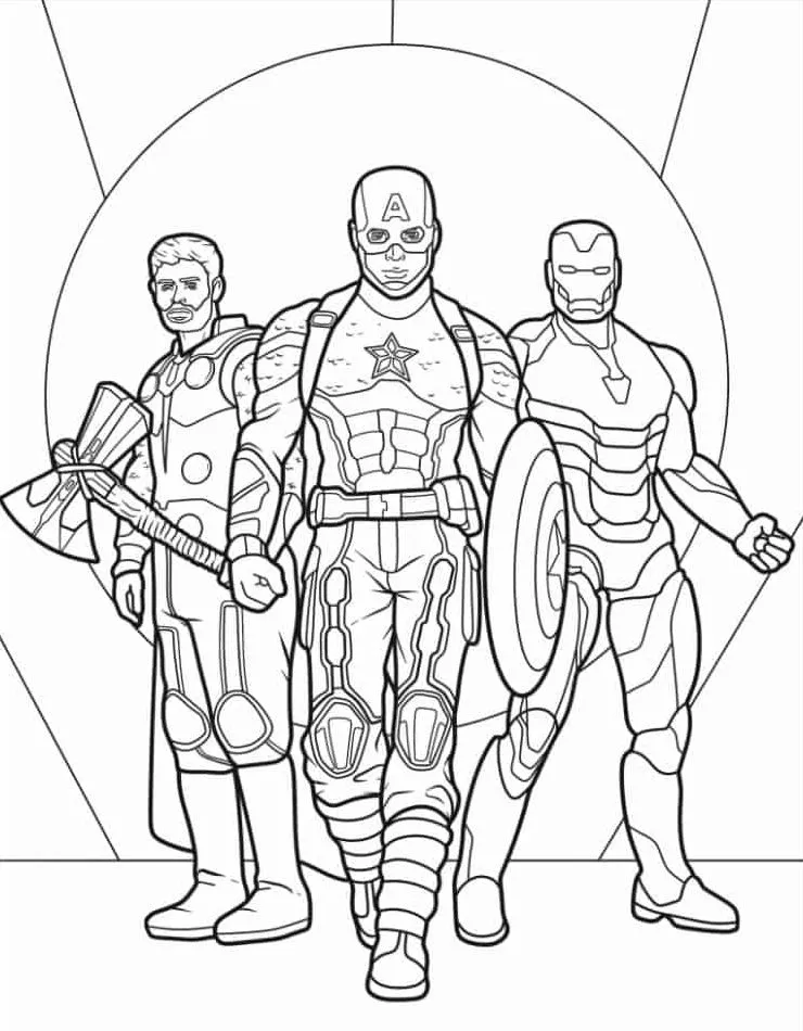 Captain America Coloring Pages 18_result