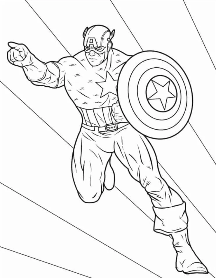 Captain America Coloring Pages 25_result