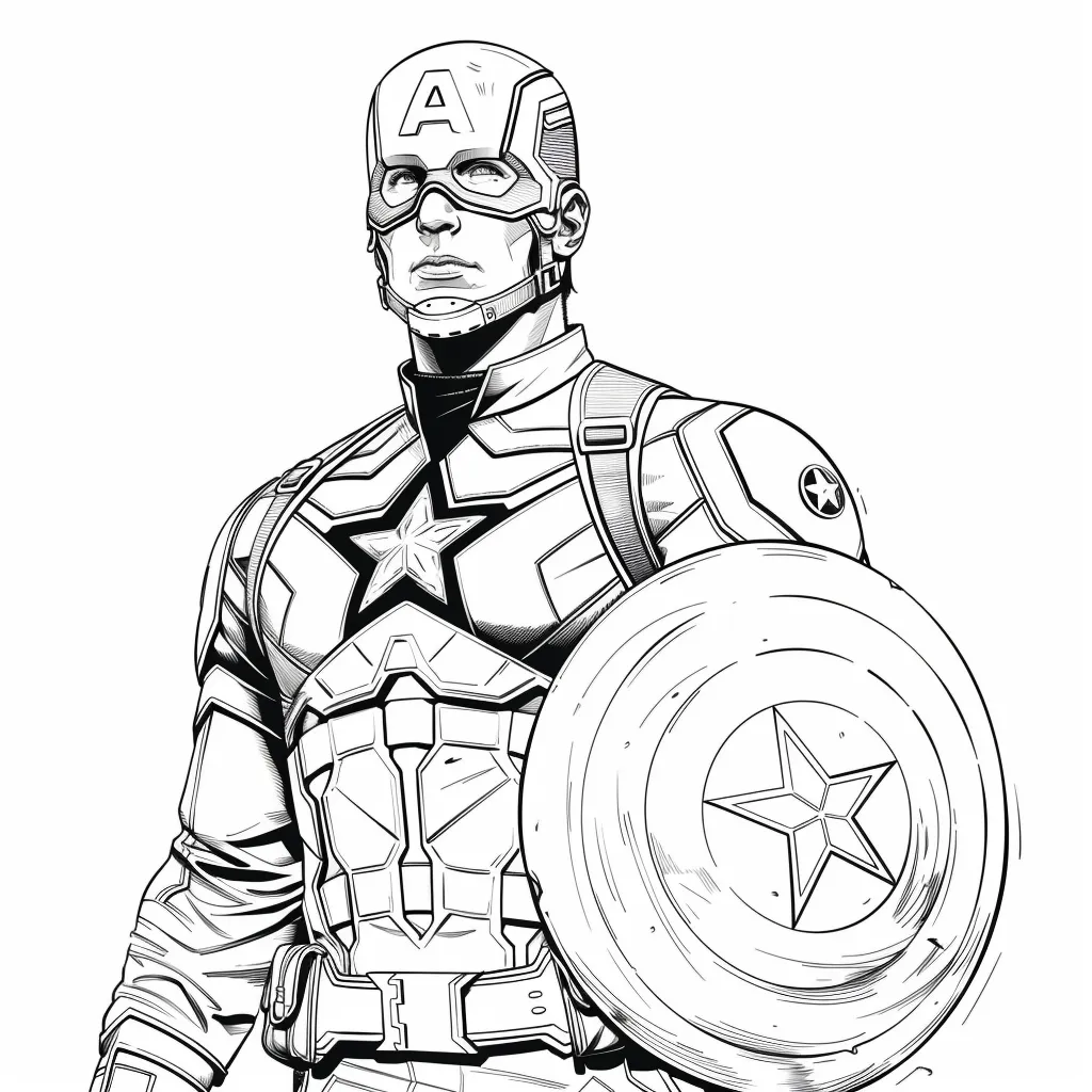 Captain America Coloring Pages 2_result