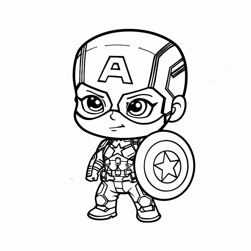 Captain America Coloring Pages 4_result