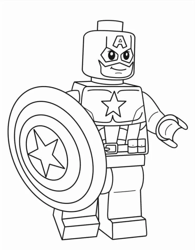 Captain America Coloring Pages 7_result