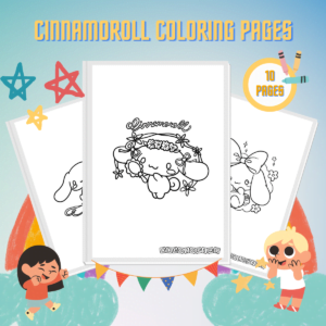 Cinnamoroll Coloring Pages