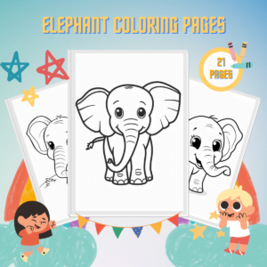 Elephant Coloring Pages