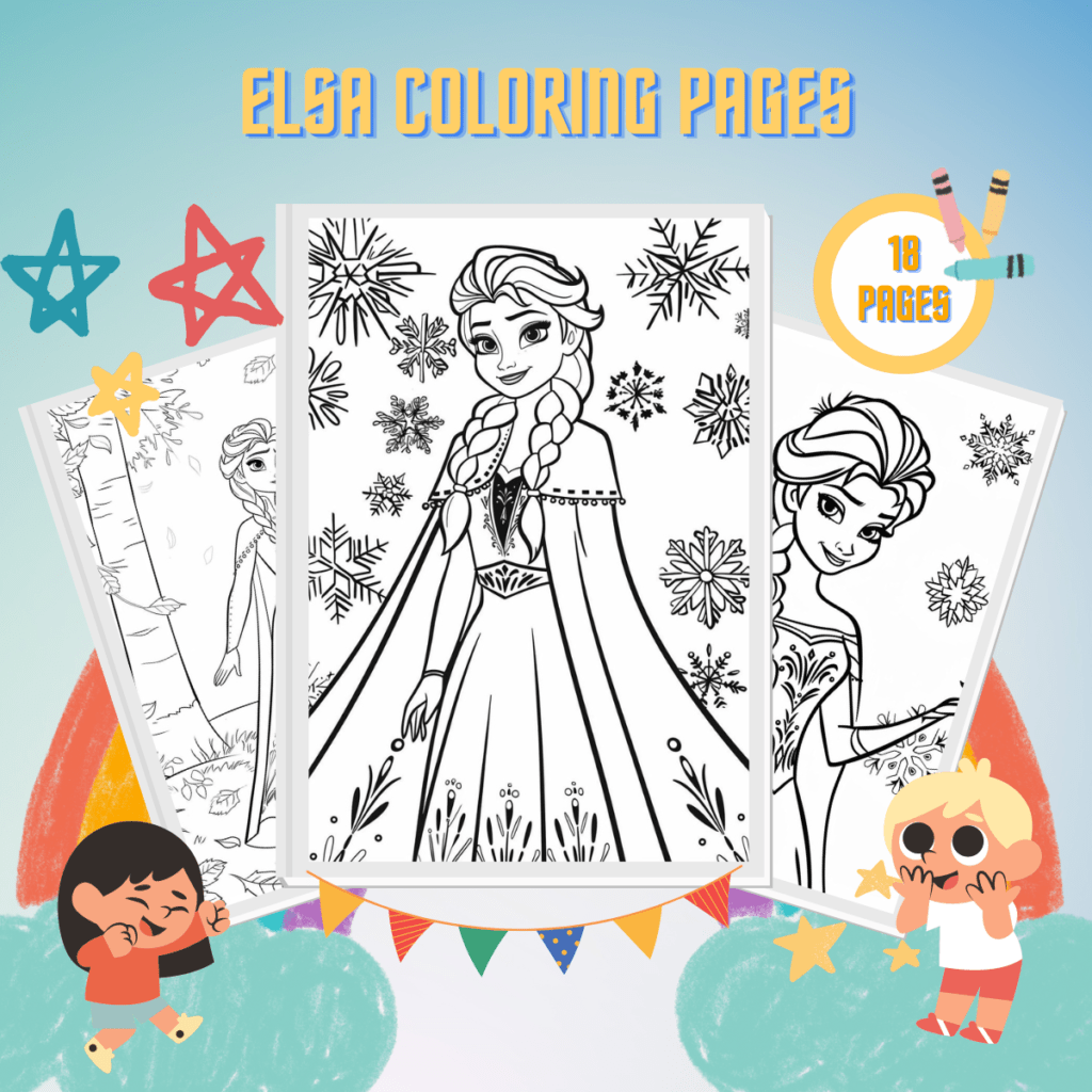 Unleash Your Inner Artist With Free Printable Elsa Coloring Pages