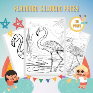 Flamingo Coloring Pages