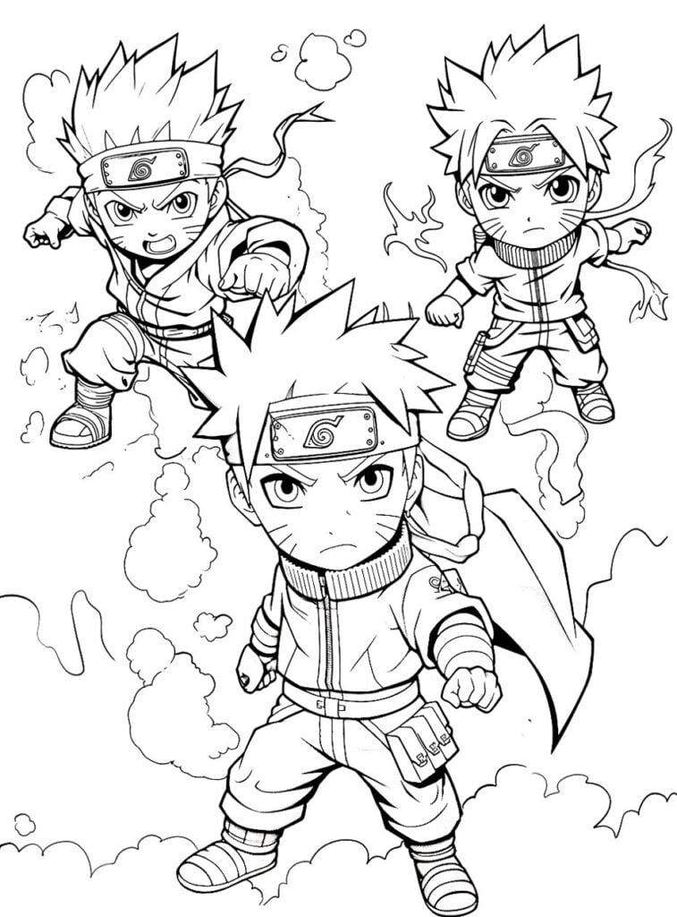 22 Free Printable Naruto Coloring Pages Ninja Fun!