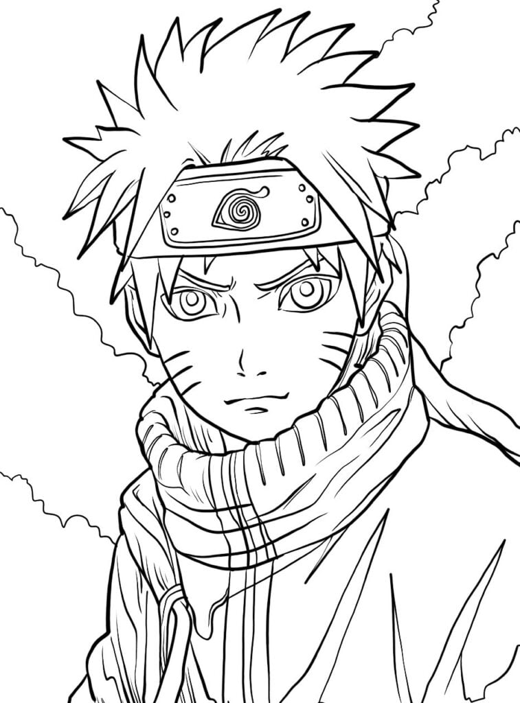 22 Free Printable Naruto Coloring Pages: Ninja Fun!