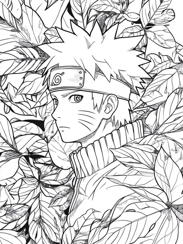22 Free Printable Naruto Coloring Pages: Ninja Fun 22 Free Printable Naruto Coloring Pages: Ninja Fun