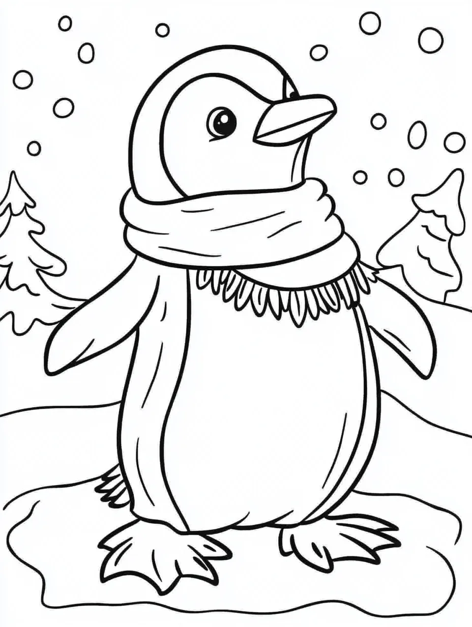 Penguin Coloring Pages 48 Penguin coloring pages