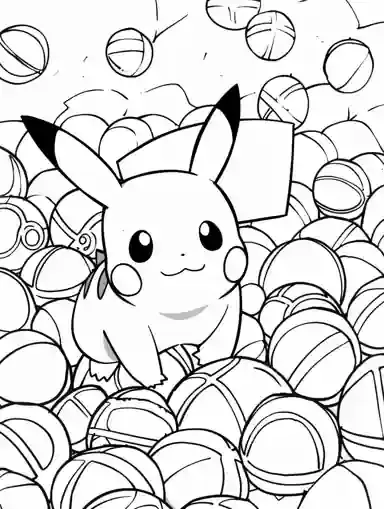 26 Pikachu Omalovánky – zdarma k vytisknutí PDF pro děti