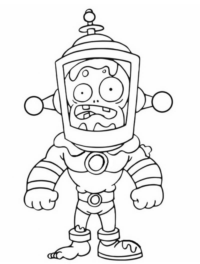 98 Plants Vs. Zombies Coloring Pages For Kids - SSColoring