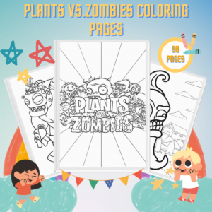 Plants vs. Zombies Coloring Pages