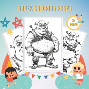 Shrek Coloring Pages thumbnail