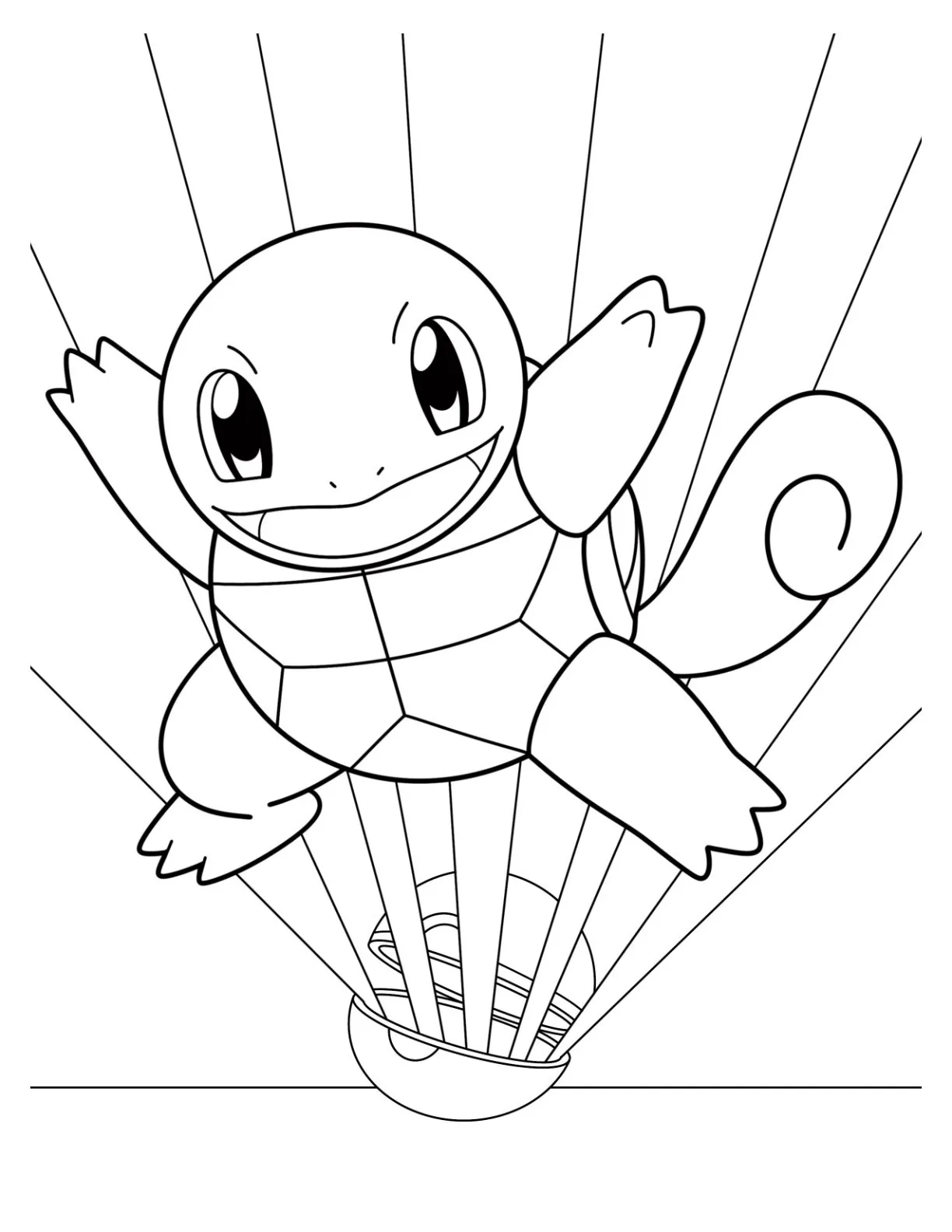 25 Kolorowanki Squirtle Darmowa I Do Wydrukowania Zabawa Sscoloring 