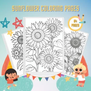 Sunflower Coloring Pages thumbnail