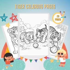 Tiger Coloring Pages