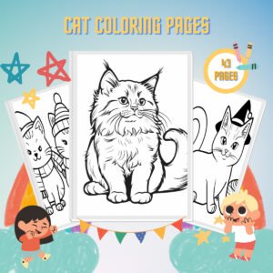 Cat Coloring Pages