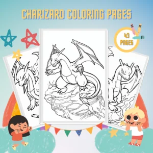 charizard coloring page