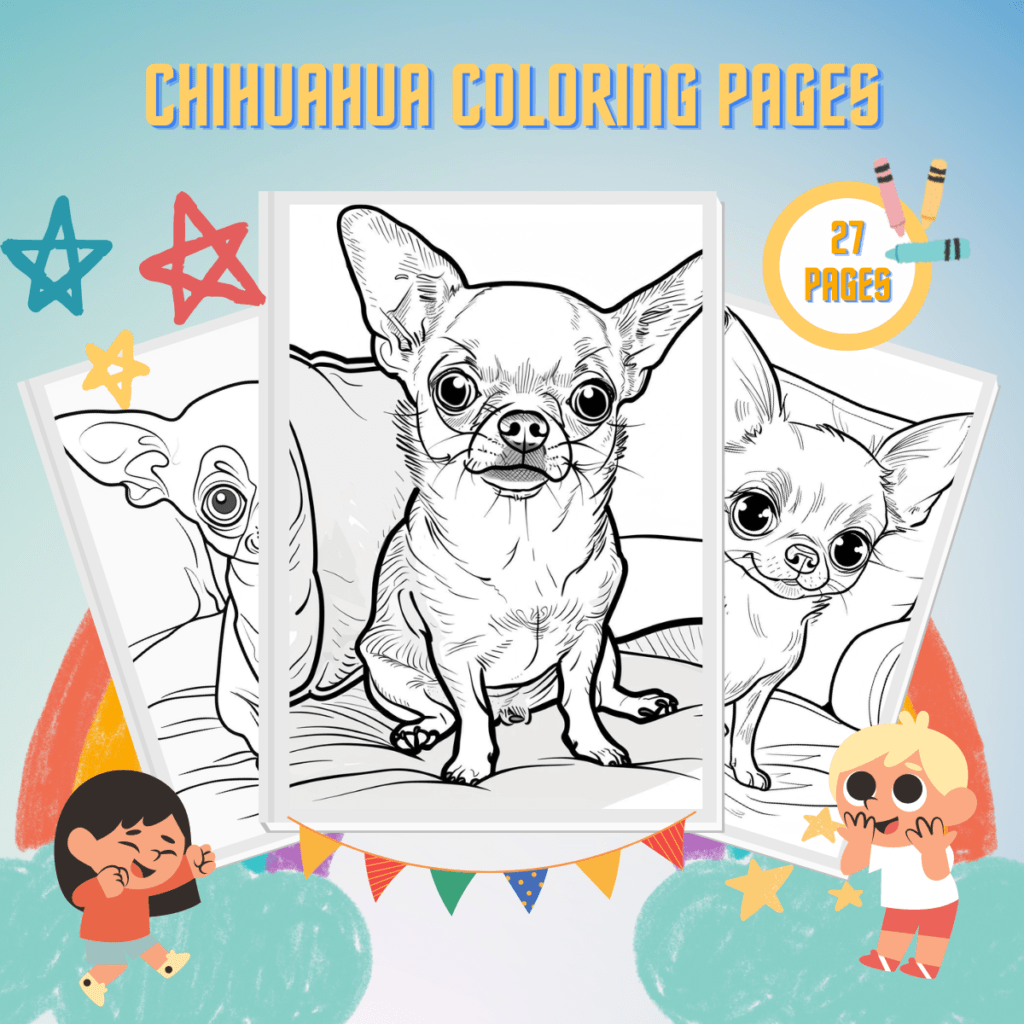 28 Chihuahua Coloring Pages For Kids | Free & Printable