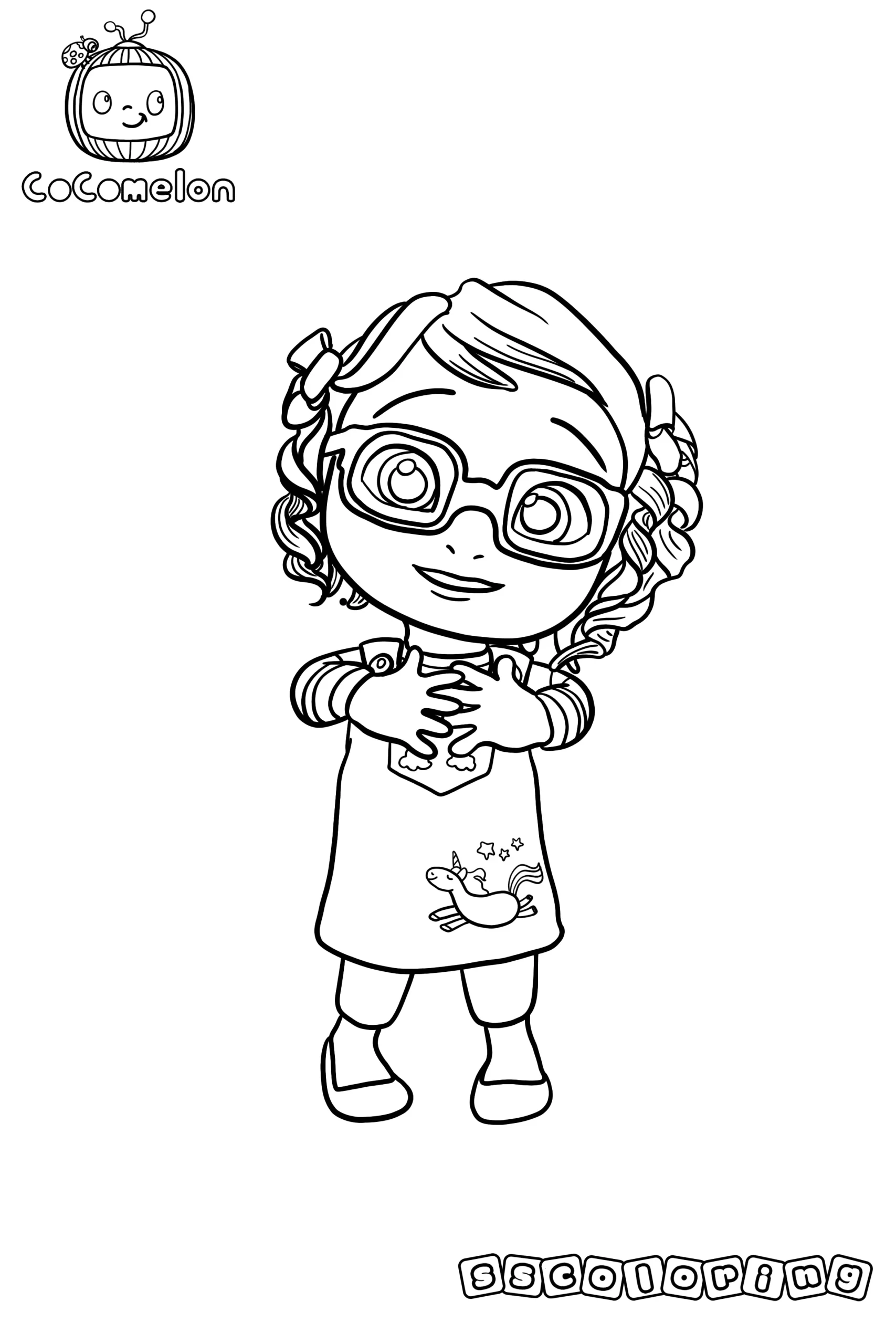 CoComelon coloring pages free printable