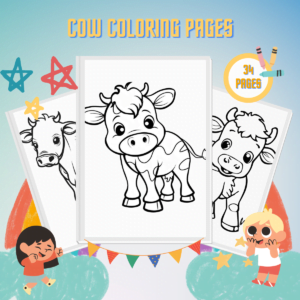 Cow Coloring Pages