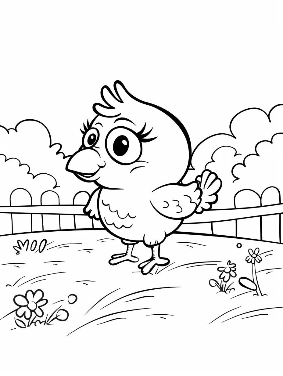 Farm Animal Coloring Pages 3 Farm Animal Coloring Pgaes 11