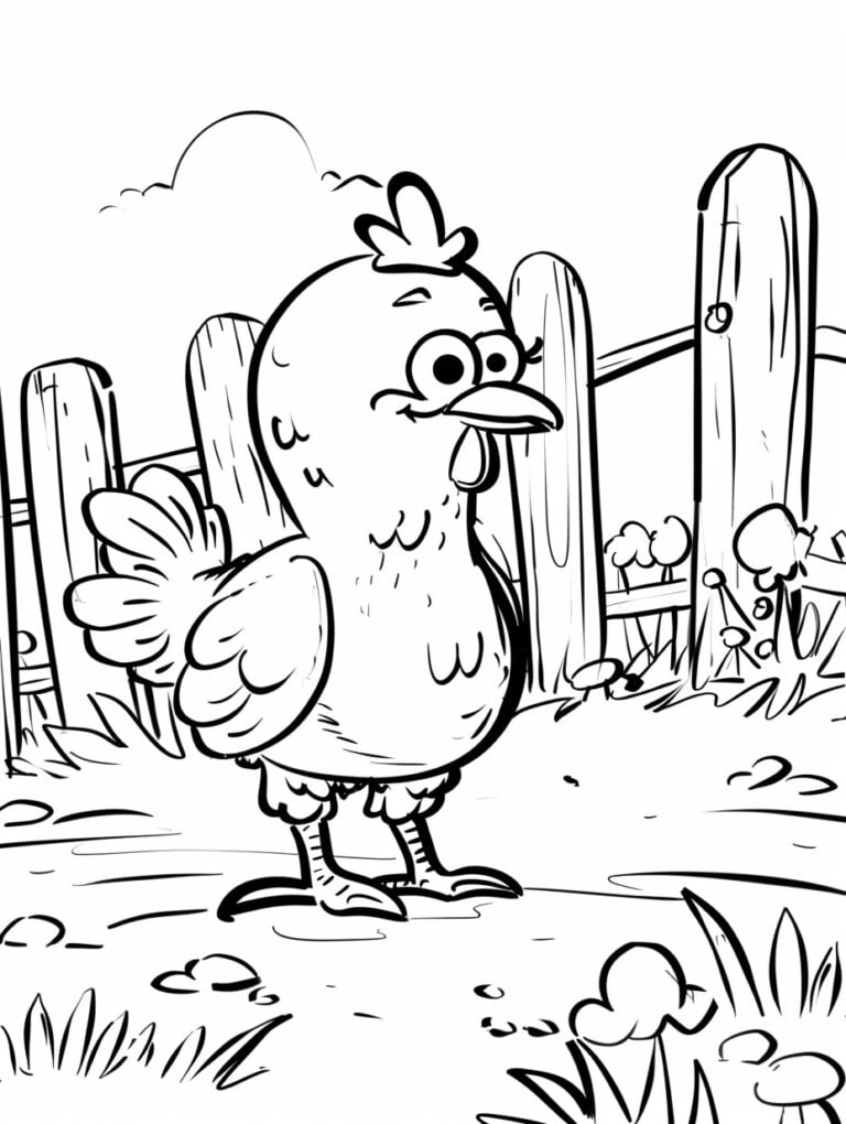 47 Farm Animal Coloring Pages: Hidden Surprises - SSColoring