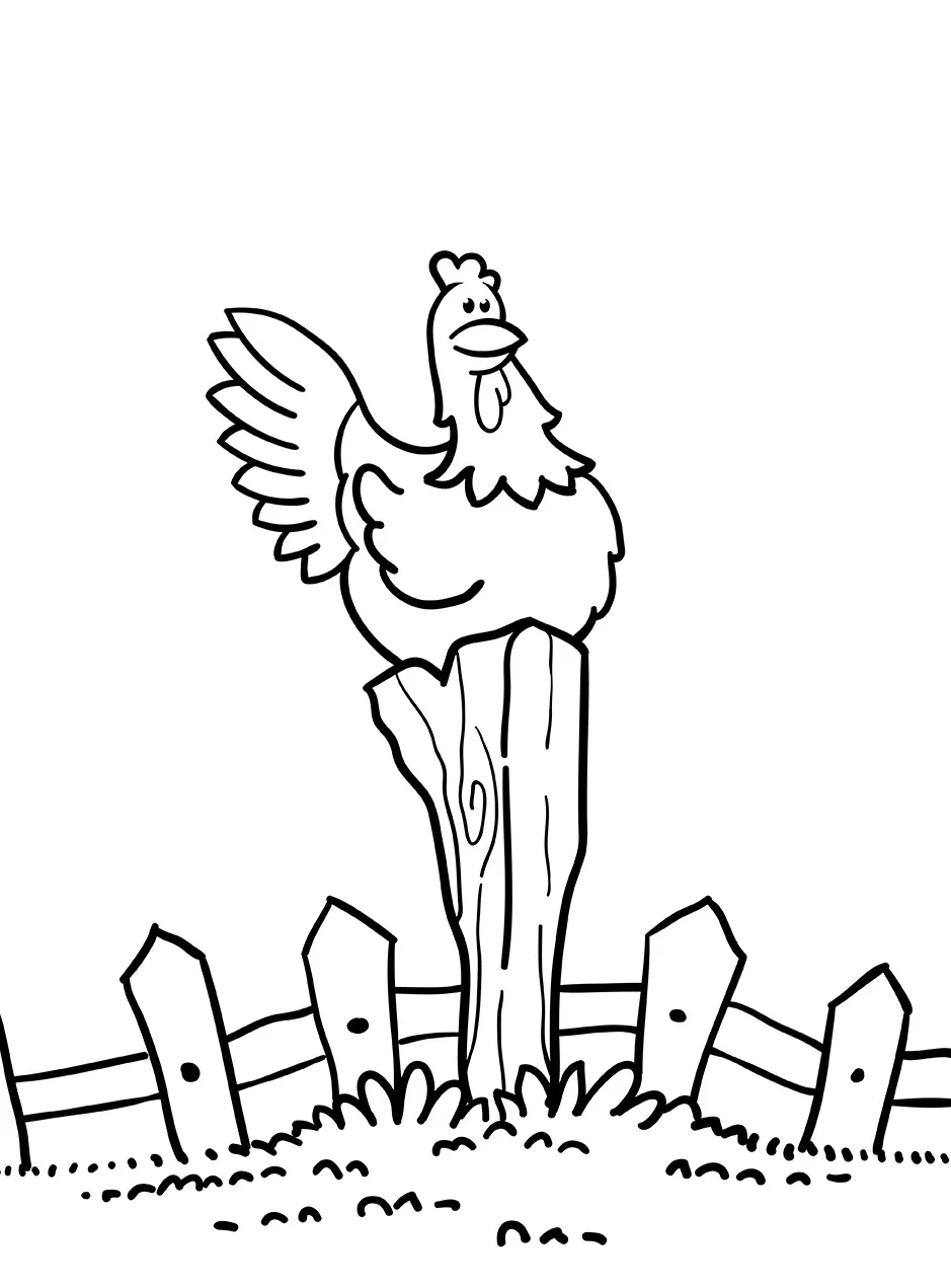 Farm Animal Coloring Pages 18 Farm Animal Coloring Pgaes 18