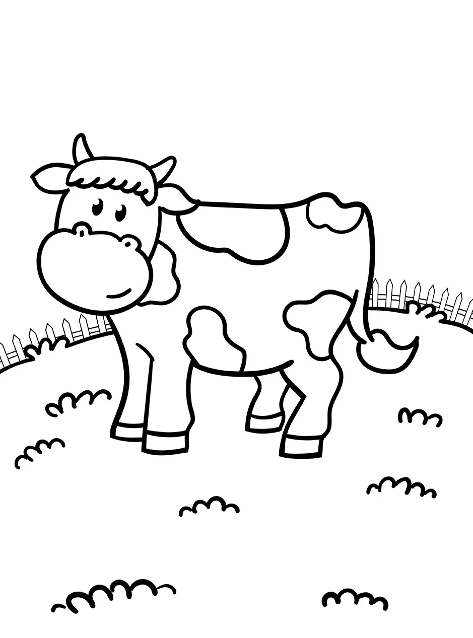 Farm Animal Coloring Pages 33 Farm Animal Coloring Pgaes 33