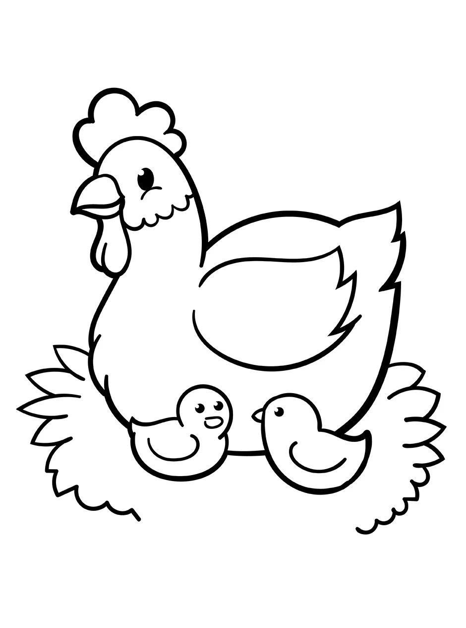 Farm Animal Coloring Pages 34 Farm Animal Coloring Pgaes 34