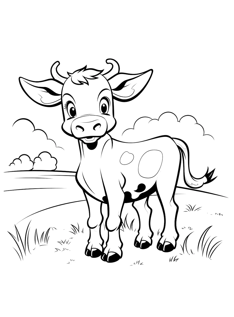 Farm Animal Coloring Pages 37 Farm Animal Coloring Pgaes 37