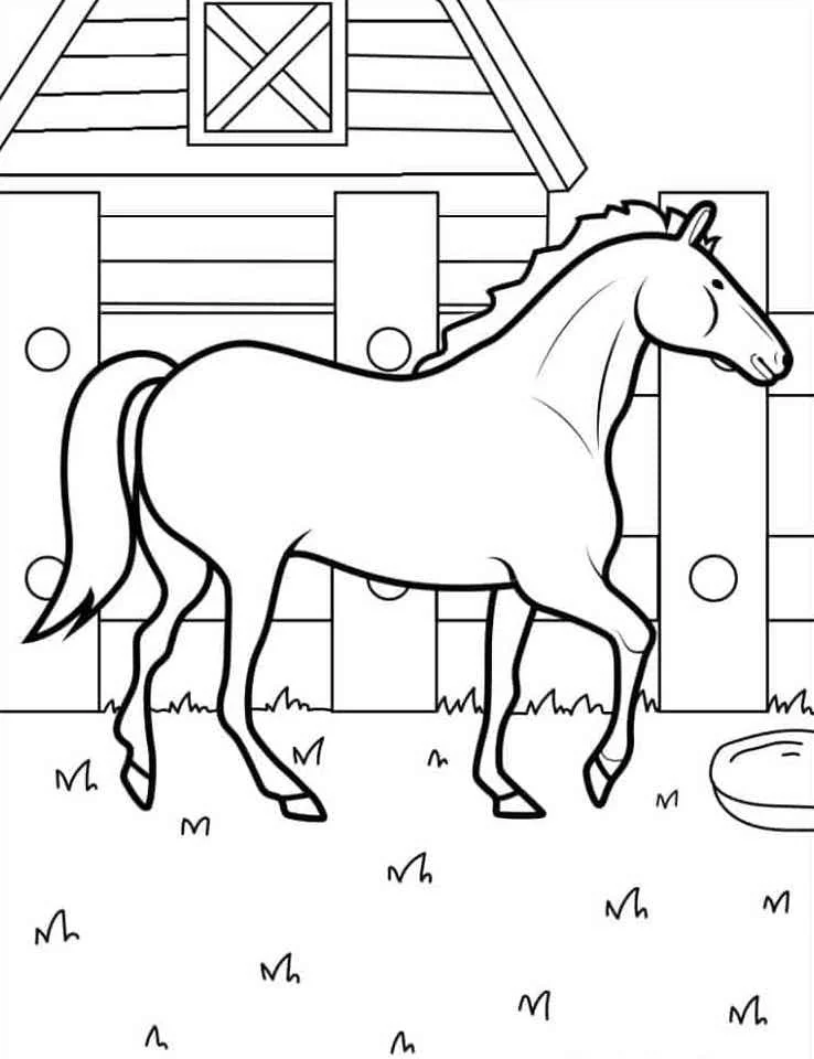 Farm Animal Coloring Pages 41 Farm Animal Coloring Pgaes 41
