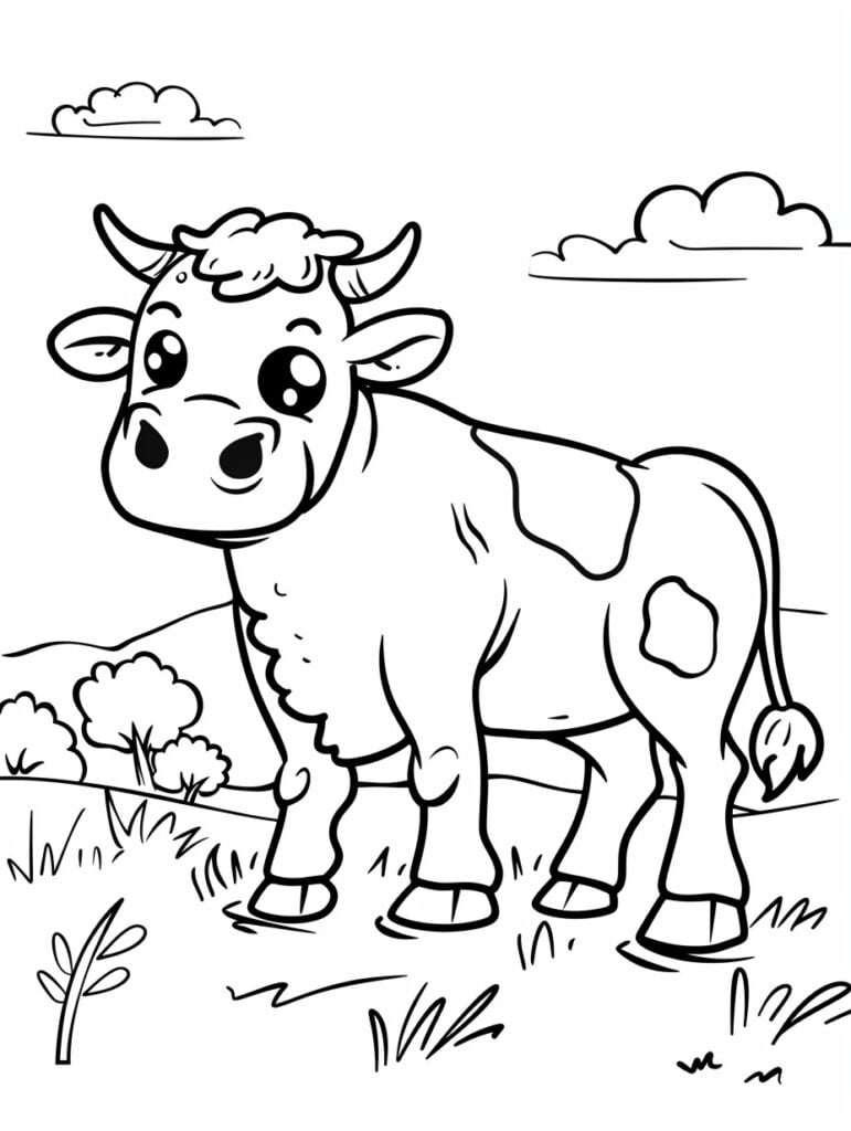 48 Farm Animal Coloring Pages Free PDF Printables