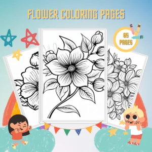 Flower Coloring Pages thumbnail