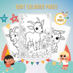 Goat Coloring Pages