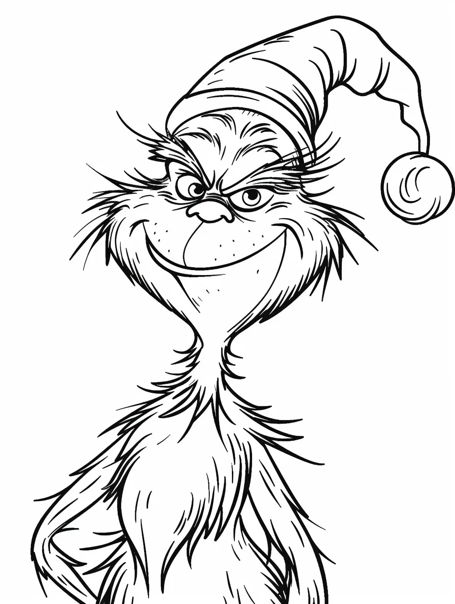 66 Dibujos de Grinch Para Colorear | Gratis e imprimible - SSColoring
