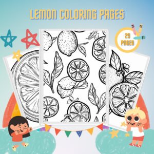 Lemon Coloring Pages