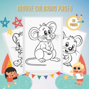 Mouse Coloring Pages