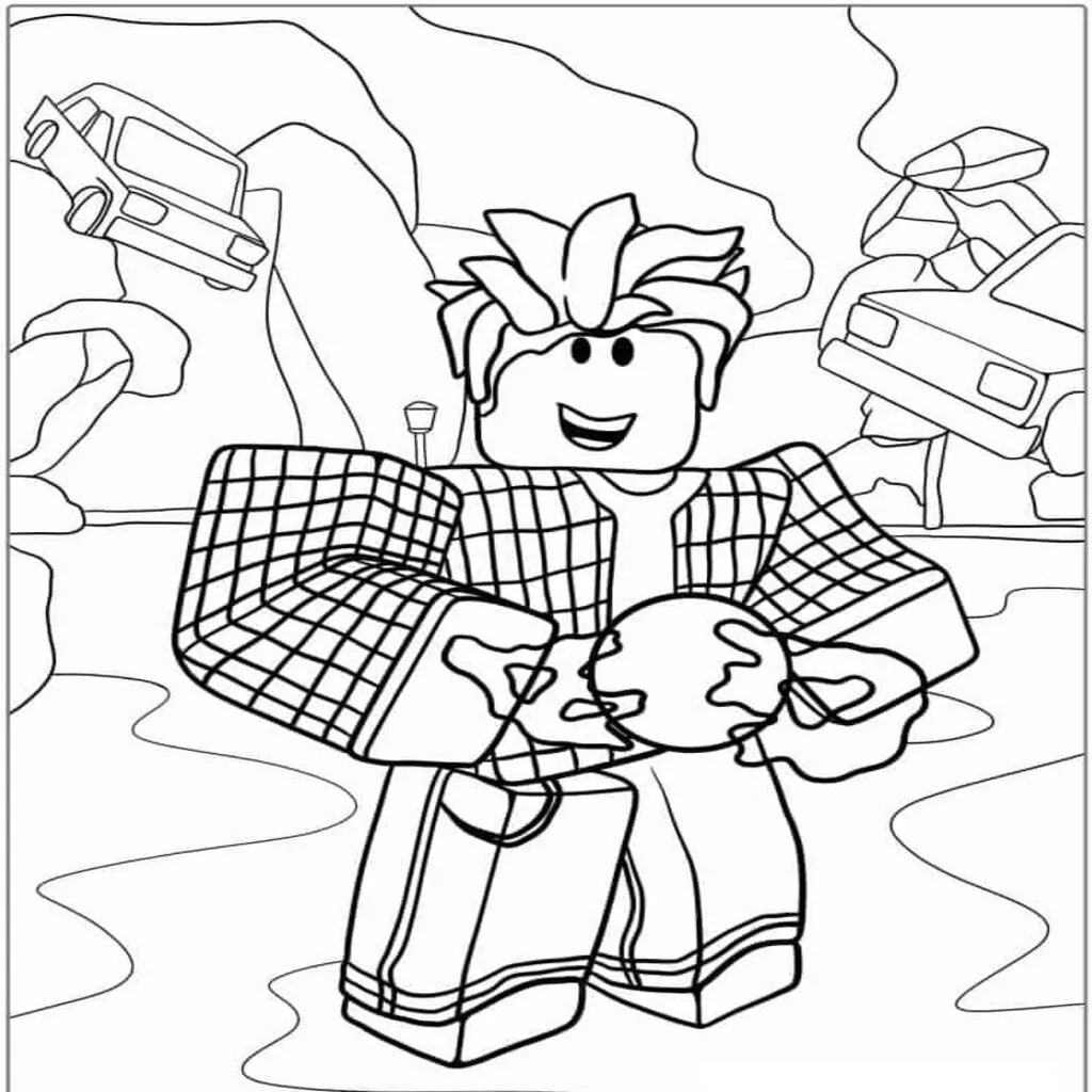 46 Kolorowanki Roblox Dla Dzieci Darmowe Wydruki PDF