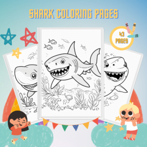 Shark Coloring Pages