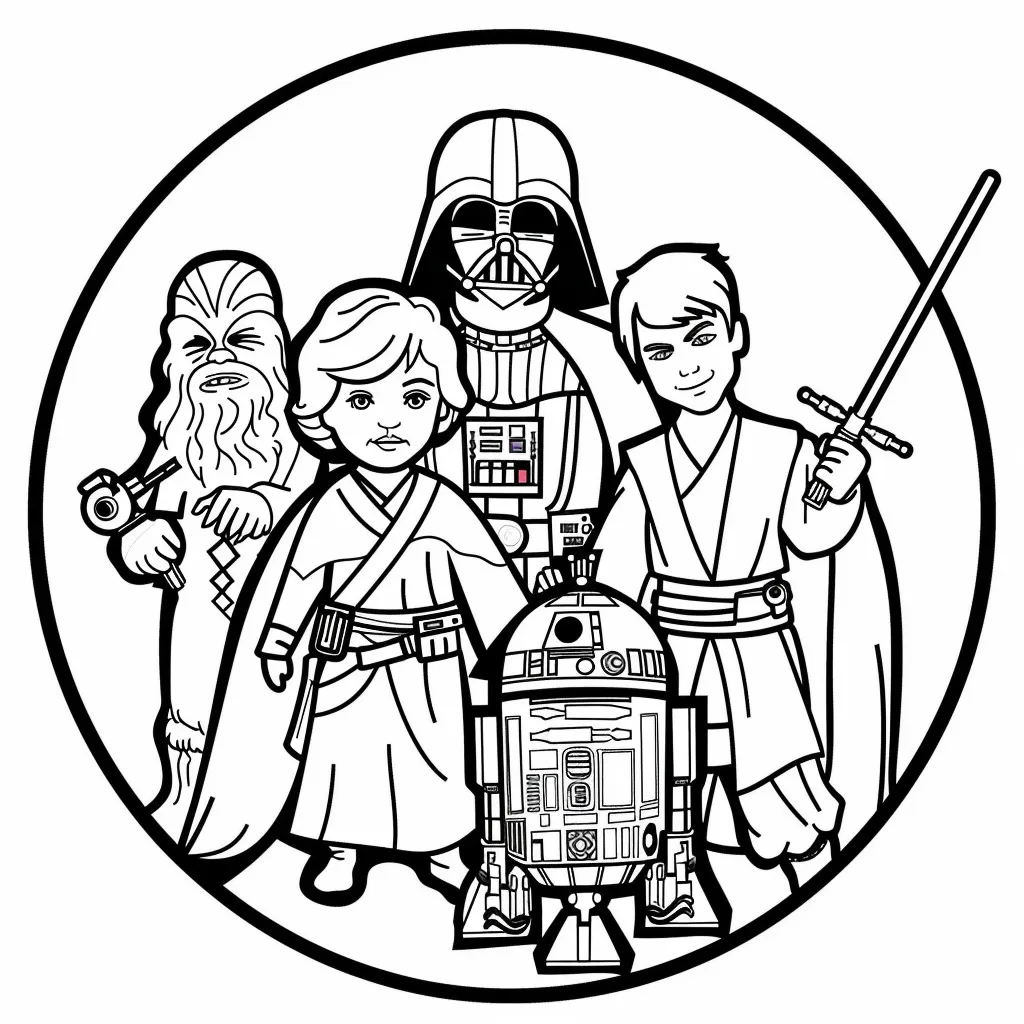 Dibujos de lego star wars para deals colorear