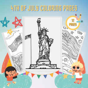 4th of July Coloring Pages