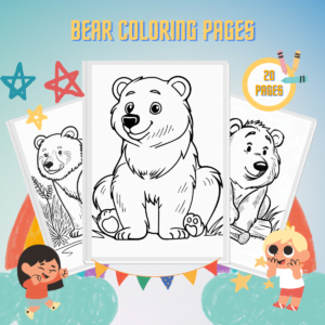 Bear Coloring Pages