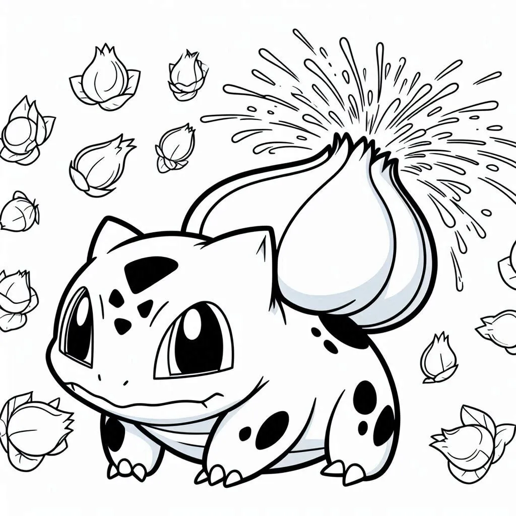 37 Bulbasaur Coloring Pages For Kids - Free PDF Printables